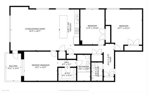 Tiny photo for 5830 N Lincoln Avenue #3W, Chicago, IL 60659 (MLS # 12678410)