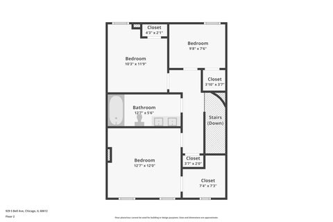 Tiny photo for 929 S Bell Avenue, Chicago, IL 60612 (MLS # 12792275)
