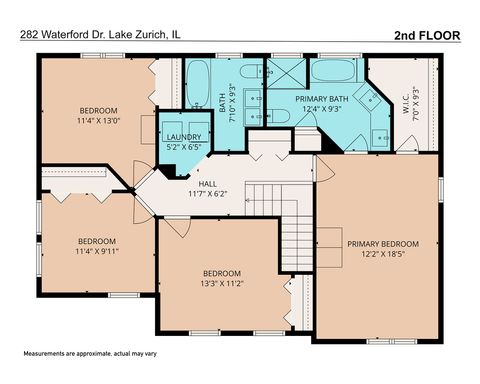 Tiny photo for 282 Waterford Drive, Lake Zurich, IL 60047 (MLS # 12577613)