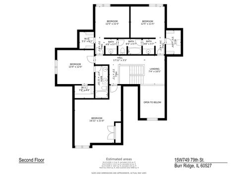 Tiny photo for 15W749 79th Street, Burr Ridge, IL 60527 (MLS # 12493089)