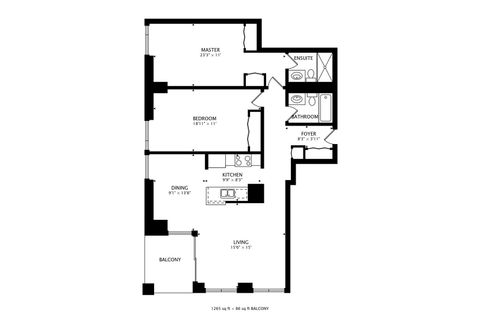 Tiny photo for 1122 N CLARK Street #1403, Chicago, IL 60610 (MLS # 12493743)