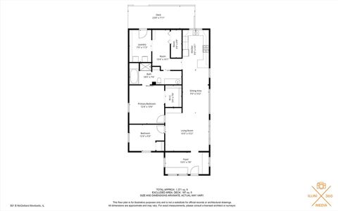 Tiny photo for 501 E McClelland Street, Monticello, IL 61856 (MLS # 12501343)