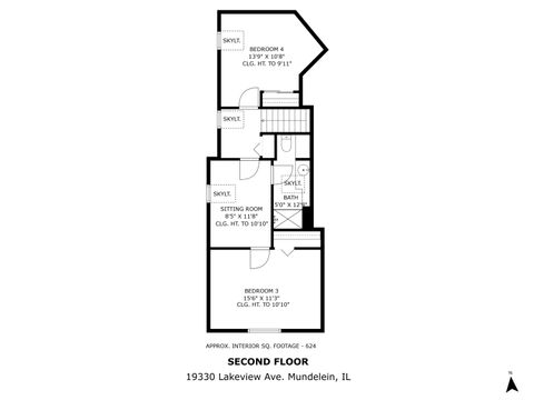 Tiny photo for 19330 W Lake View Avenue, Mundelein, IL 60060 (MLS # 12484586)