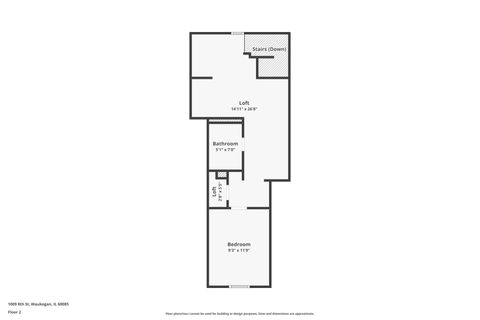 Tiny photo for 1009 8th Street, Waukegan, IL 60085 (MLS # 12546911)