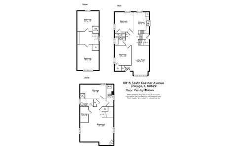 Tiny photo for 6815 S Kostner Avenue, Chicago, IL 60629 (MLS # 12572912)