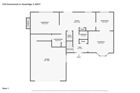 Tiny photo for 3123 Scenicwood Lane, Woodridge, IL 60517 (MLS # 12740234)