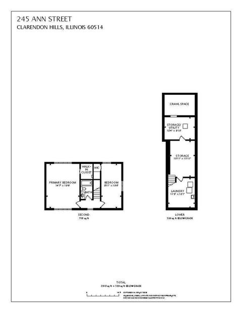 Tiny photo for 245 Ann Street, Clarendon Hills, IL 60514 (MLS # 12678819)