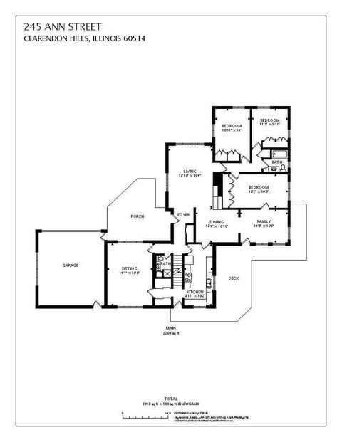 Tiny photo for 245 Ann Street, Clarendon Hills, IL 60514 (MLS # 12678819)