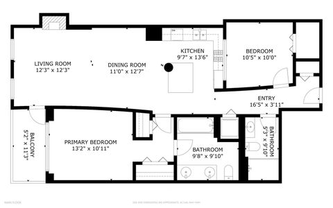 Tiny photo for 720 N Larrabee Street #1711, Chicago, IL 60654 (MLS # 12592706)