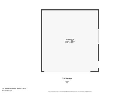 Tiny photo for 118 Windsor Lane, Glendale Heights, IL 60139 (MLS # 12615562)