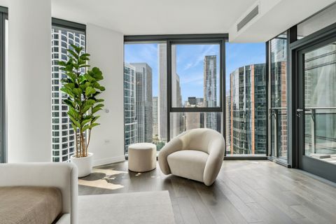 Tiny photo for 211 N Harbor Drive #3802, Chicago, IL 60601 (MLS # 12618934)