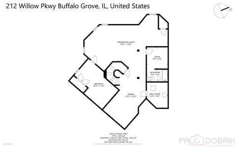 Tiny photo for 212 Willow Parkway, Buffalo Grove, IL 60089 (MLS # 12739139)