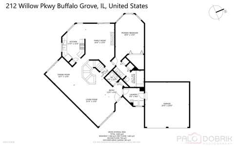 Tiny photo for 212 Willow Parkway, Buffalo Grove, IL 60089 (MLS # 12739139)