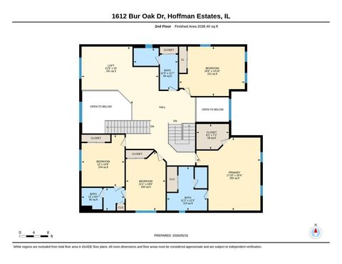 Tiny photo for 1612 Bur Oak Drive, Hoffman Estates, IL 60192 (MLS # 12639661)