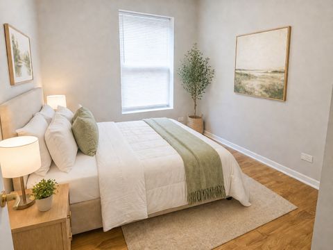 Tiny photo for 6312 N Richmond Street #2B, Chicago, IL 60659 (MLS # 12584097)
