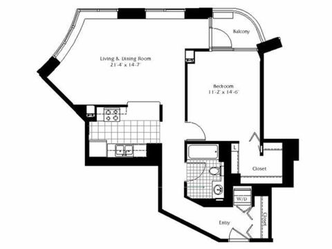 Tiny photo for 400 N La Salle Drive #1911, Chicago, IL 60654 (MLS # 12562565)