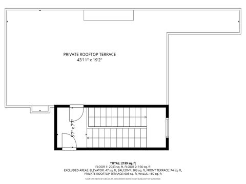 Tiny photo for 18 N Carpenter Street #PHN, Chicago, IL 60607 (MLS # 12494214)