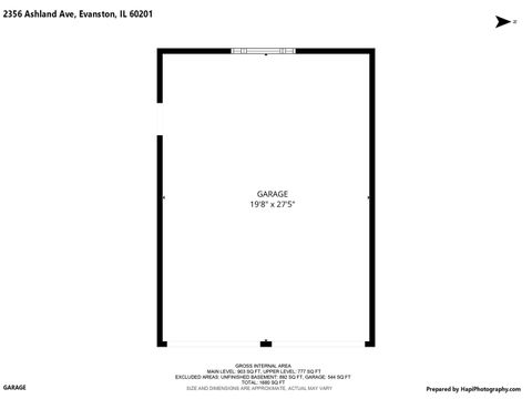Tiny photo for 2356 Ashland Avenue, Evanston, IL 60201 (MLS # 12508633)
