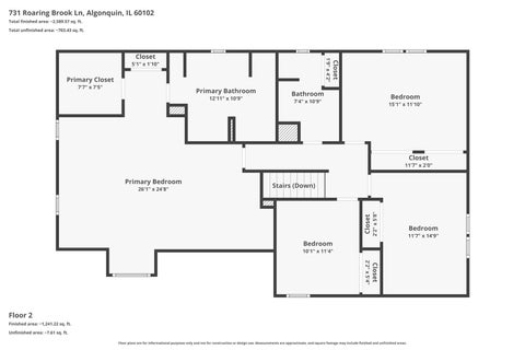 Tiny photo for 731 Roaring Brook Lane, Algonquin, IL 60102 (MLS # 12687622)