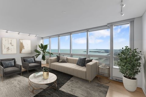 Tiny photo for 340 E RANDOLPH Street #2905, Chicago, IL 60601 (MLS # 12597658)