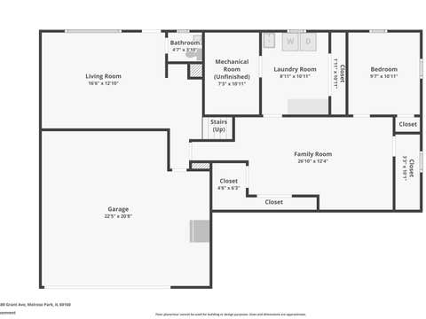Tiny photo for 1580 Grant Avenue, Melrose Park, IL 60160 (MLS # 12726310)