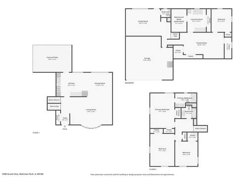 Tiny photo for 1580 Grant Avenue, Melrose Park, IL 60160 (MLS # 12726310)