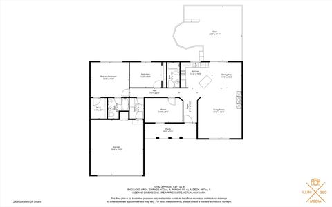 Tiny photo for 2409 Goodfield Drive, Urbana, IL 61802 (MLS # 12490704)