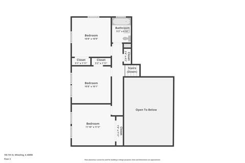 Tiny photo for 195 7th Street, Wheeling, IL 60090 (MLS # 12533646)