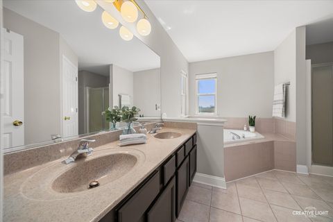 Tiny photo for 490 Treasure Drive, Oswego, IL 60543 (MLS # 12607449)