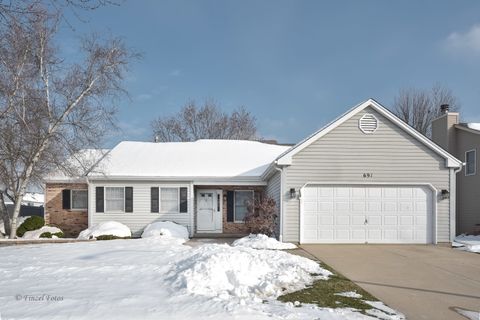 Photo of 691 CANYON Lane, Elgin, IL 60123 (MLS # 12532802)