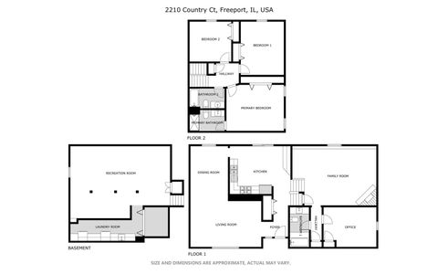 Tiny photo for 2210 Country Court, Freeport, IL 61032 (MLS # 12581594)
