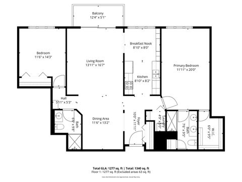 Tiny photo for 501 Forest Avenue #508, Glen Ellyn, IL 60137 (MLS # 12492758)
