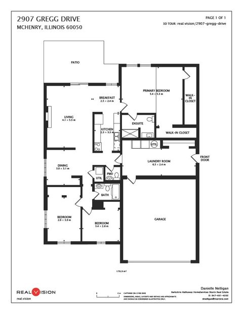 Tiny photo for 2907 Gregg Drive, McHenry, IL 60050 (MLS # 12542371)