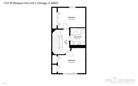Tiny photo for 1157 W Newport Avenue #C, Chicago, IL 60657 (MLS # 12673125)