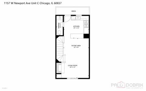 Tiny photo for 1157 W Newport Avenue #C, Chicago, IL 60657 (MLS # 12673125)