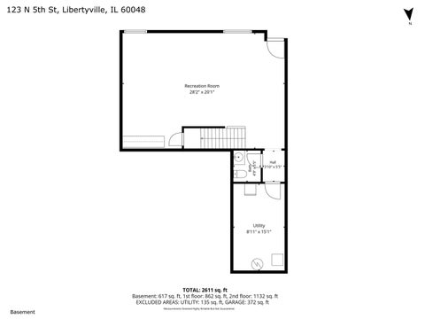 Tiny photo for 123 5th Street, Libertyville, IL 60048 (MLS # 12725611)