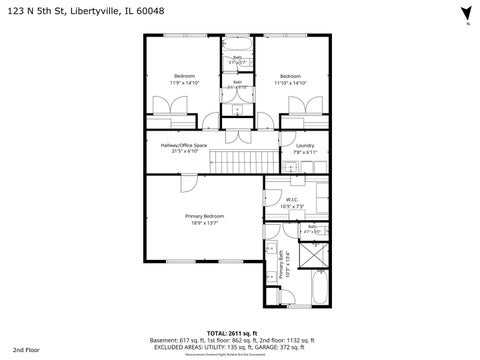 Tiny photo for 123 5th Street, Libertyville, IL 60048 (MLS # 12725611)