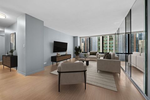 Tiny photo for 155 N Harbor Drive #2605, Chicago, IL 60601 (MLS # 12556250)