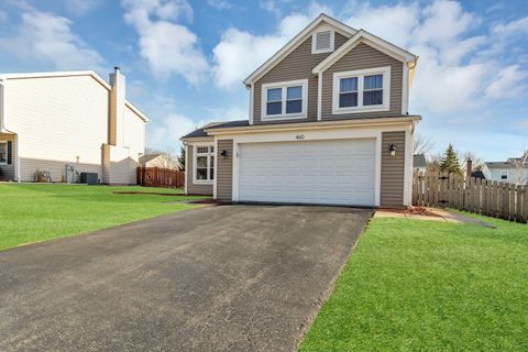 Tiny photo for 460 Hunters Way, Fox River Grove, IL 60021 (MLS # 12501835)