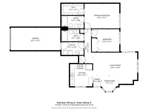 Tiny photo for 1979 Gary Court #A, Schaumburg, IL 60193 (MLS # 12602941)