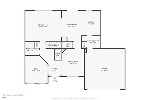 Tiny photo for 1509 Donegal Drive, Minooka, IL 60447 (MLS # 12531558)