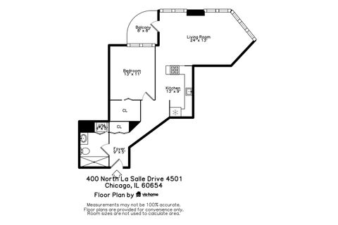 Tiny photo for 400 N La Salle Drive #4501, Chicago, IL 60654 (MLS # 12595312)