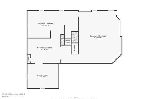 Tiny photo for 516 ELDON Place, Downers Grove, IL 60516 (MLS # 12740868)
