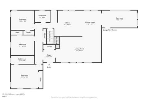 Tiny photo for 516 ELDON Place, Downers Grove, IL 60516 (MLS # 12740868)