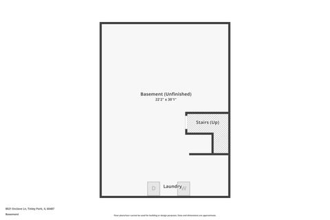 Tiny photo for 8021 Enclave Lane, Tinley Park, IL 60487 (MLS # 12566538)