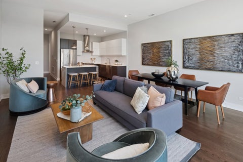 Tiny photo for 854 N May Street #3N, Chicago, IL 60642 (MLS # 12684156)