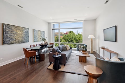 Tiny photo for 854 N May Street #3N, Chicago, IL 60642 (MLS # 12684156)