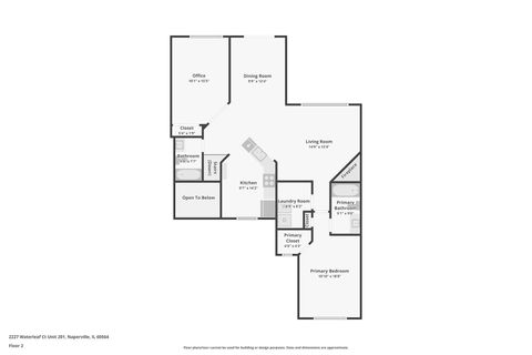 Tiny photo for 2227 Waterleaf Court #203, Naperville, IL 60564 (MLS # 12512748)