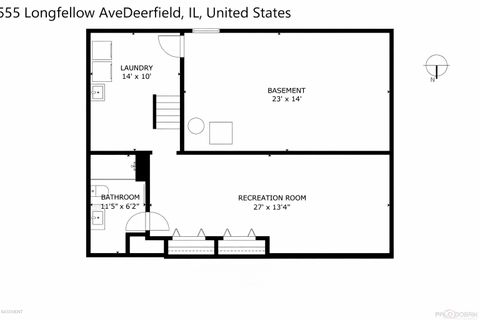 Tiny photo for 555 Longfellow Avenue, Deerfield, IL 60015 (MLS # 12601163)