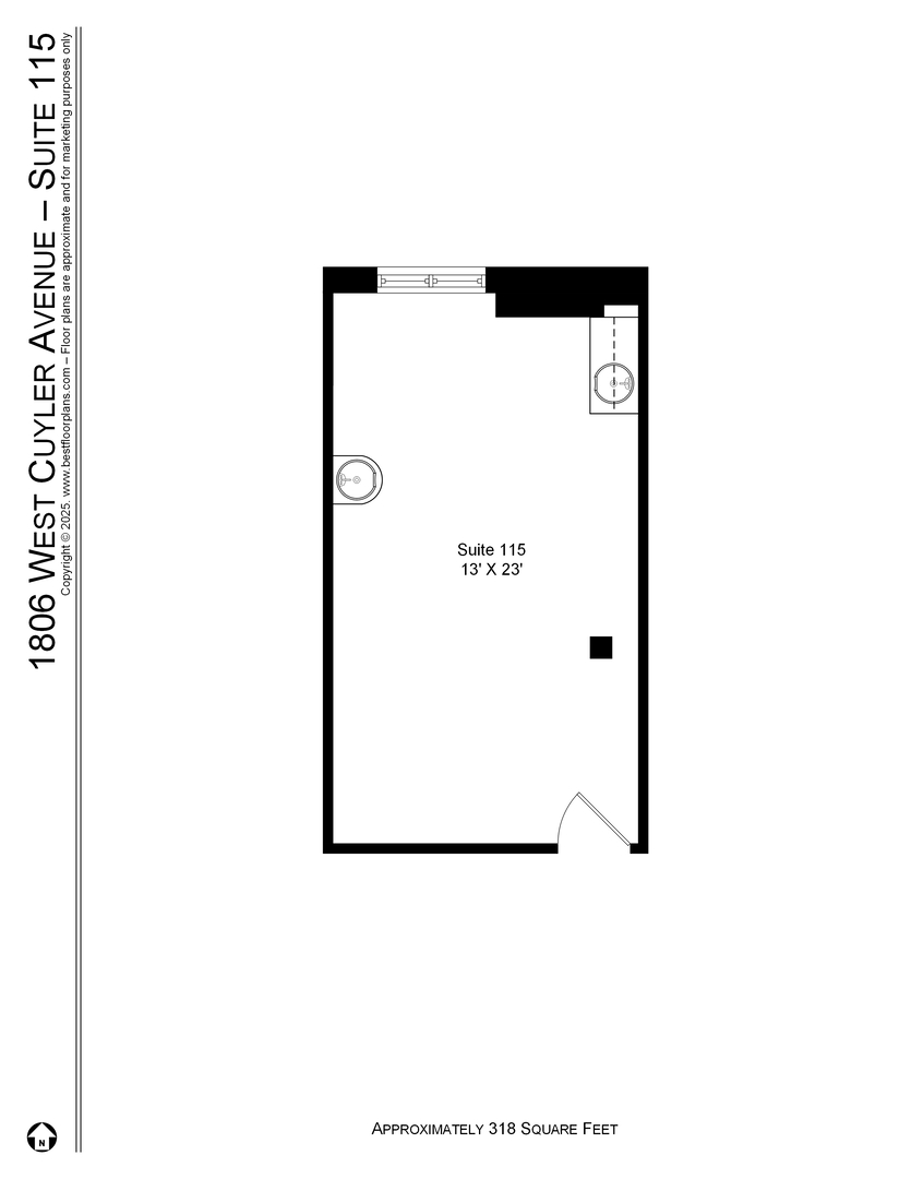 1806 W Cuyler Avenue 115